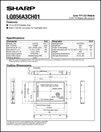 LQ056A3CH01 Datasheet
