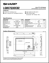 LQ057Q3DC02 Datasheet