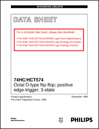 74HCT574D Datasheet