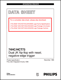 74HCT73DB Datasheet