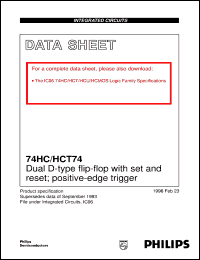 74HCT74D Datasheet