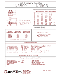 1N3900 Datasheet
