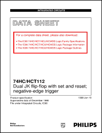 74HCT112DB Datasheet