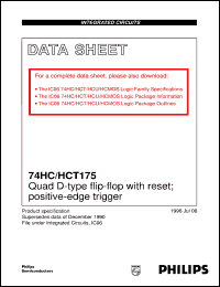 74HCT175D Datasheet