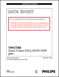 74HC7266D Datasheet