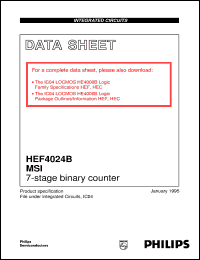 HEF4024BDB Datasheet