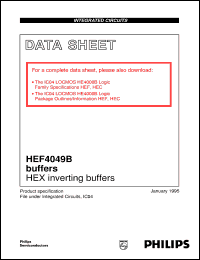 HEF4049BD Datasheet