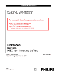 HEF4050BPB Datasheet