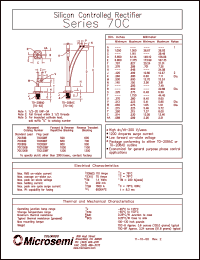 70C120BF Datasheet