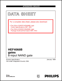 HEF4068BT Datasheet