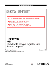 HEF4076BT Datasheet
