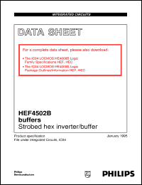 HEF4502BP Datasheet