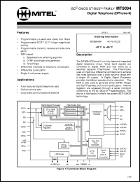 MT9094AP Datasheet