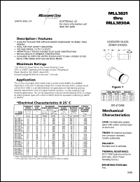 MLL3824-1 Datasheet