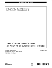 74ALVC16244DL Datasheet