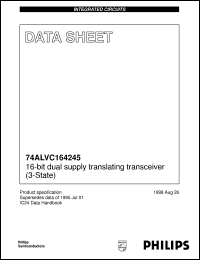 74ALVC164245DL Datasheet