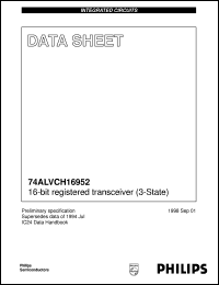 74ALVCH16952DGG Datasheet