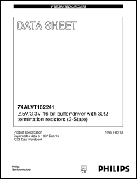 74ALVT162241DL Datasheet