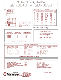 SBR8045 Datasheet