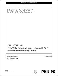 74ALVT162344DL Datasheet