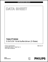 74ALVT16244DL Datasheet