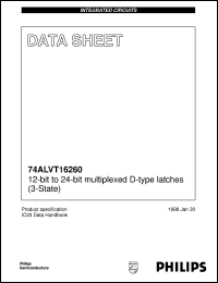 74ALVT16260DL Datasheet
