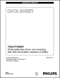 74ALVT162827DL Datasheet