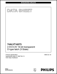 74ALVT16373DGG Datasheet