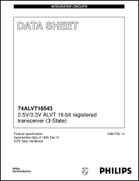 74ALVT16543DL Datasheet