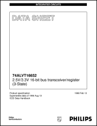 74ALVT16652DGG Datasheet