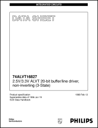 74ALVT16827DL Datasheet