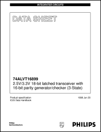 74ALVT16899DL Datasheet