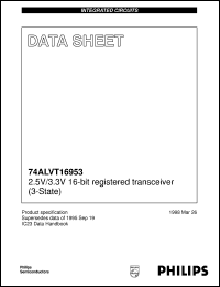 74ALVT16953DL Datasheet