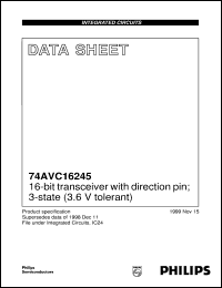 74AVC16245 Datasheet