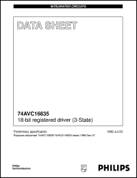 74AVC16835 Datasheet