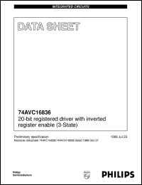 74AVC16836 Datasheet