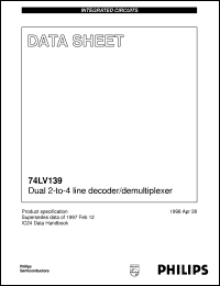 74LV139N Datasheet