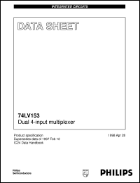 74LV153DB Datasheet