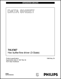 74LV367N Datasheet