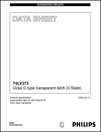 74LV373D Datasheet