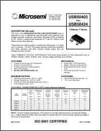 USB50415 Datasheet