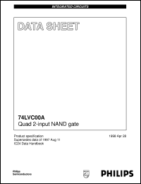 74LVC00ADB Datasheet