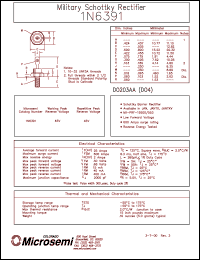 1N6391 Datasheet