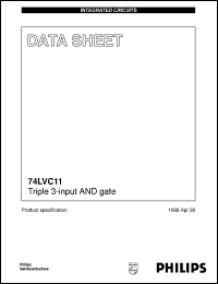 74LVC11D Datasheet