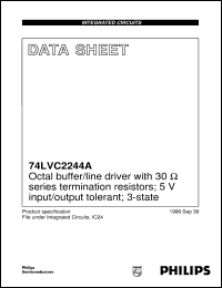 74LVC2244APW Datasheet