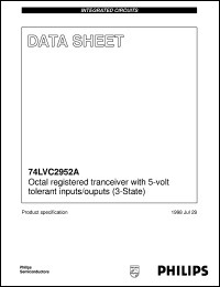 74LVC2952AD Datasheet