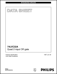 74LVC32AD Datasheet