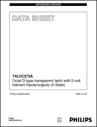 74LVC373ADB Datasheet
