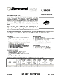 USB6B1 Datasheet