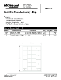 MXP22-C Datasheet